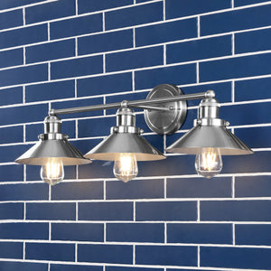 July 3-light Metal Vanity Light
