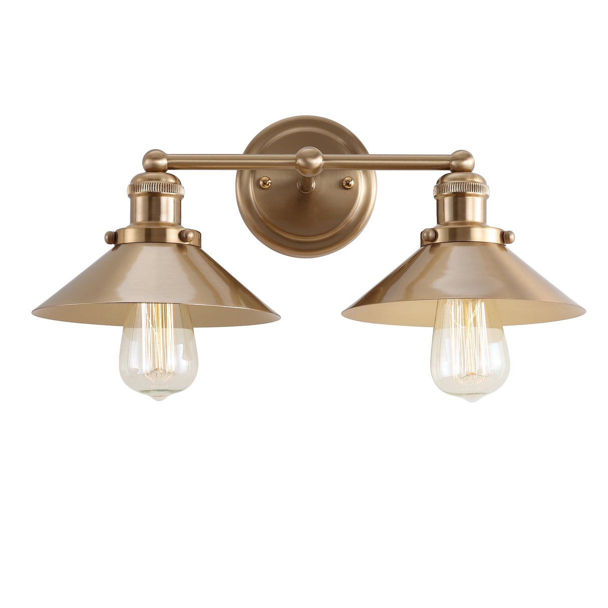 July 2-light Metal Vanity Light