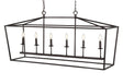 Pagoda-Linear-6-Bulb-Lantern-Metal-LED-Pendant-Pendants