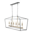 Pagoda-Linear-6-Bulb-Classic-Traditional-Metal-LED-Pendant-Pendants