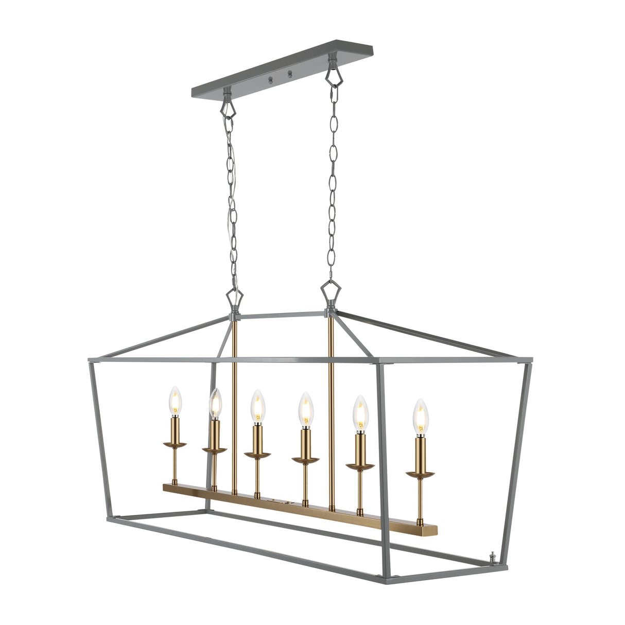Pagoda-Linear-6-Bulb-Classic-Traditional-Metal-LED-Pendant-Pendants