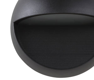 Orbe Outdoor Metal/Glass Integrated LED Wall Sconce