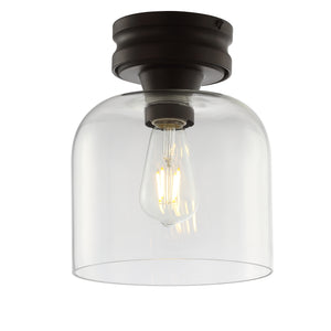 Domenic-Metal/Glass-LED-Flush-Mount-Flush-Mounts