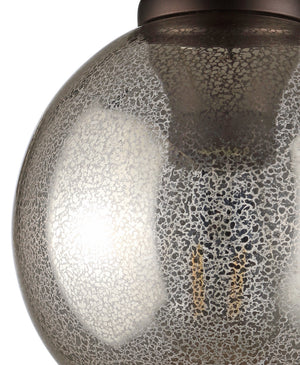 Atlas Metal/Glass LED Flush Mount
