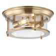 Lauren-2-Light-Metal/Glass-LED-Flush-Mount-Flush-Mounts