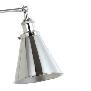 Rover Adjustable Classic Glam Arm Metal LED Wall Sconce
