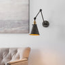 Rover Classic Industrial Metal Adjustable Arm LED Wall Sconce