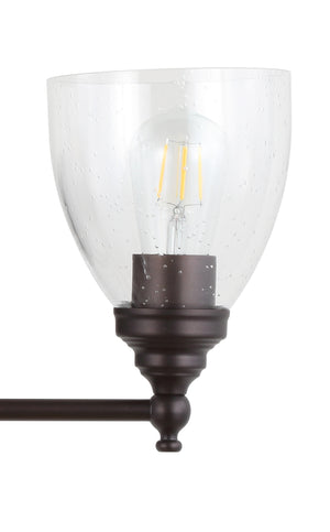 Marais 3-Light Metal/Glass LED Vanity