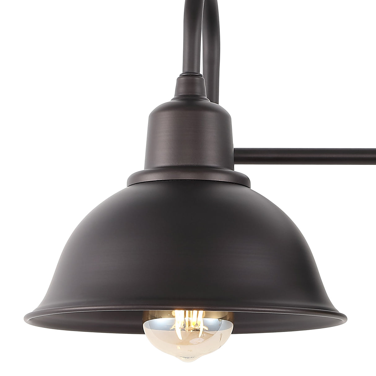 Frisco 3-Light Farmhouse Industrial Iron Shade Vanity