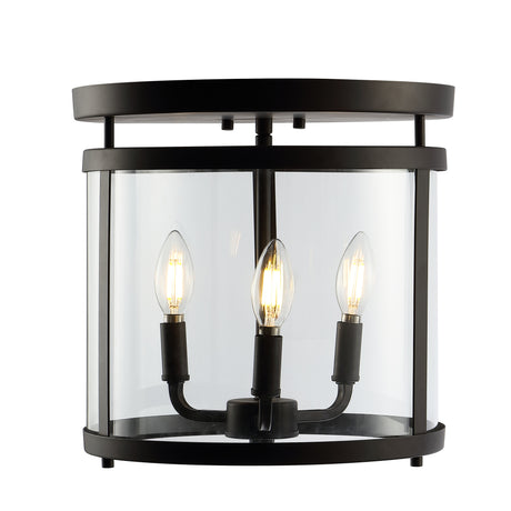 Ciel-3-Light-Metal/Glass-Rustic-Vintage-LED-Flush-Mount-Flush-Mounts
