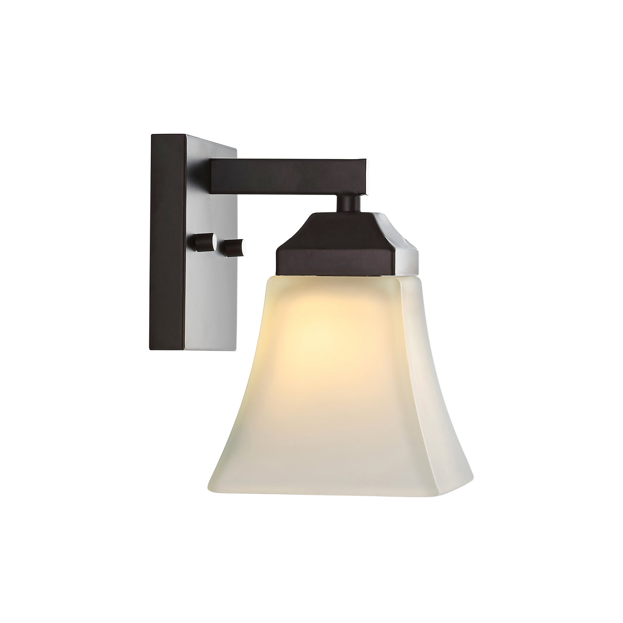 Staunton-1-Light-Iron/Glass-Modern-Cottage-LED-Vanity-Light-Vanity-Lights