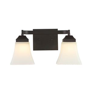 Staunton-2-Light-Iron/Glass-Modern-Cottage-LED-Vanity-Light-Vanity-Lights