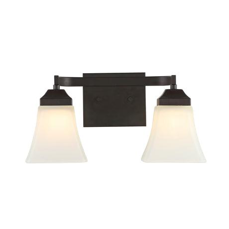 Staunton-2-Light-Iron/Glass-Modern-Cottage-LED-Vanity-Light-Vanity-Lights