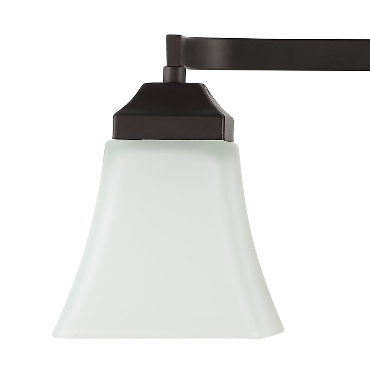 Staunton 3-Light Iron/Glass Modern Cottage LED Vanity Light