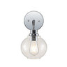Sandrine-1-Light-Iron/Seeded-Glass-Cottage-Rustic-LED-Vanity-Light-Vanity-Lights