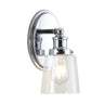 Beverly-1-Light-Iron/Seeded-Glass-Classic-Cottage-LED-Vanity-Light-Bathroom-Vanity-Lights