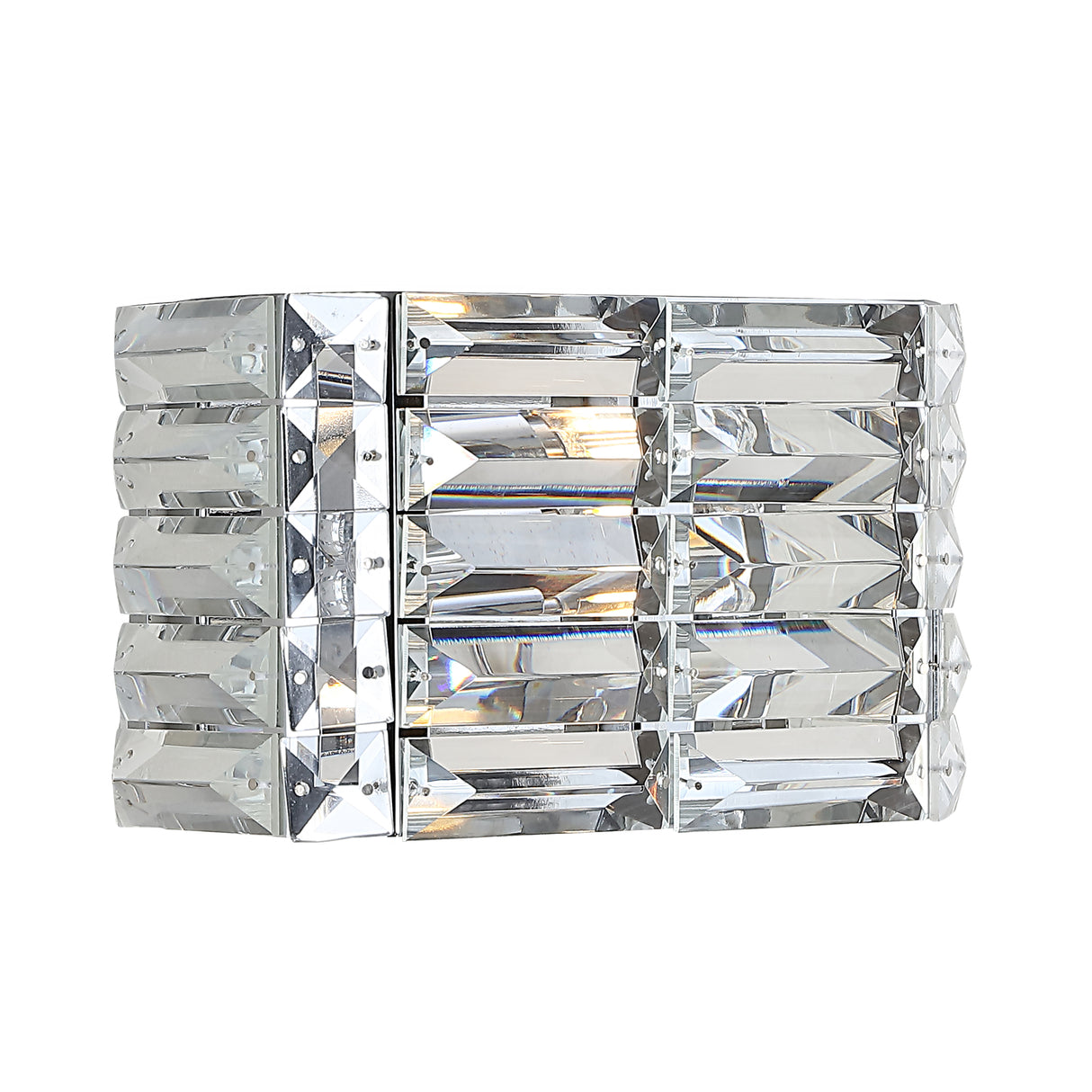 Evelyn-1-Light-Iron/Crystal-Glam-Modern-LED-Vanity-Light-Bathroom-Vanity-Lights