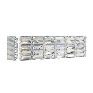 Evelyn-3-Light-Iron/Crystal-Glam-Modern-LED-Vanity-Light-Bathroom-Vanity-Lights