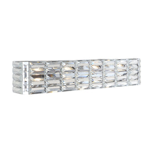 Evelyn-4-Light-Iron/Crystal-Glam-Modern-LED-Vanity-Light-Bathroom-Vanity-Lights