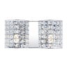 Clara-2-Light-Metal/Crystal-Classic-Glam-LED-Vanity-Light-Bathroom-Vanity-Lights
