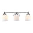 Lydia-3-Light-Iron/Frosted-Glass-Farmhouse-Cottage-LED-Vanity-Light-Bathroom-Vanity-Lights