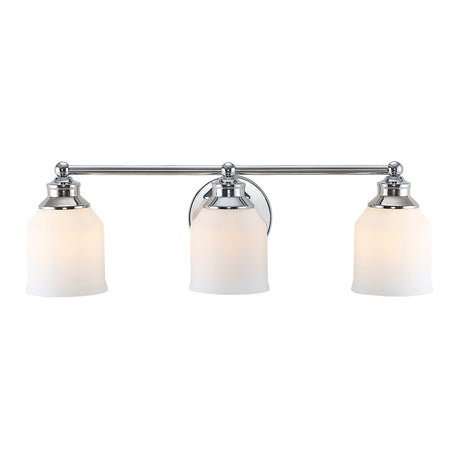Lydia-3-Light-Iron/Frosted-Glass-Farmhouse-Cottage-LED-Vanity-Light-Bathroom-Vanity-Lights