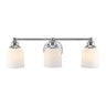 Lydia-3-Light-Iron/Frosted-Glass-Farmhouse-Cottage-LED-Vanity-Light-Bathroom-Vanity-Lights