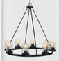 Pablo-8-Light-Iron/Seeded-Glass-Bohemian-Cottae-LED-Chandelier-Chandeliers