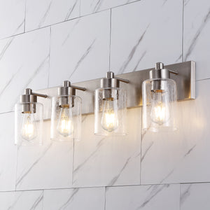 Irving-4-Light-Seeded-Glass/Iron-Modern-Contemporary-LED-Vanity-Light-Bathroom-Vanity-Lights