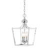 Camden 3-Light Iron Classic Midcentury Pendant Lantern