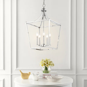 Camden 5-Light Iron Classic Midcentury Pendant Lantern