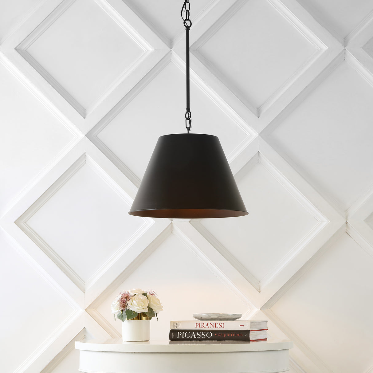 Henry 1-Light Industrial Farmhouse Iron LED Pendant