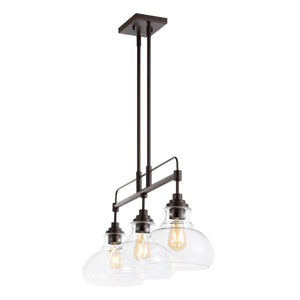 Marlowe-3-Light-Farmhouse-Industrial-Iron/Glass-Linear-LED-Pendant-Pendants