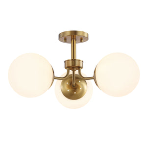 Olivier-3-light-bohemian-farmhouse-iron/frosted-glass-led-semi-flush-mount-Outdoor-Lighting