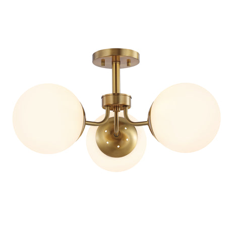 Olivier-3-light-bohemian-farmhouse-iron/frosted-glass-led-semi-flush-mount-Outdoor-Lighting
