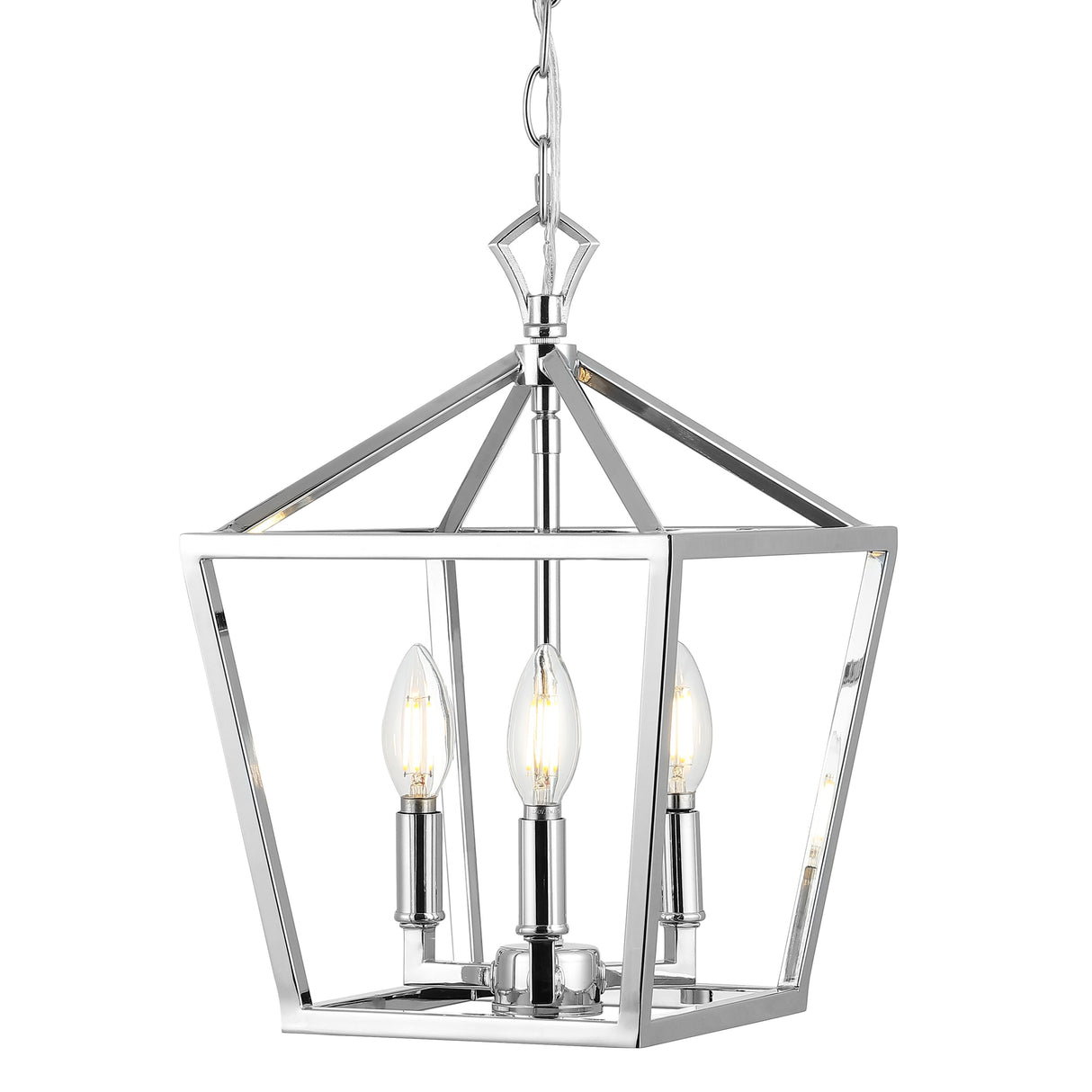Ojai-3-Light-Iron-Classic-Modern-Pagoda-LED-Pendant-Lantern-Pendants
