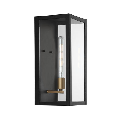 Berlin-1-Light-Iron/Glass-Modern-Industrial-LED-Outdoor-Sconce-Outdoor-Lighting