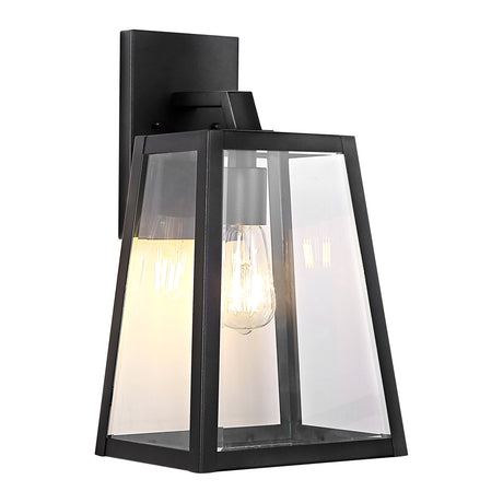 Pasadena-Iron/Glass-Modern-Industrial-Angled-LED-Outdoor-Sconce-Outdoor-Lighting