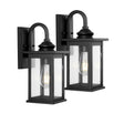 Cary-1-Light-Iron/Glass-Traditional-Modern-Lantern-LED-Outdoor-Sconce-Outdoor-Lighting
