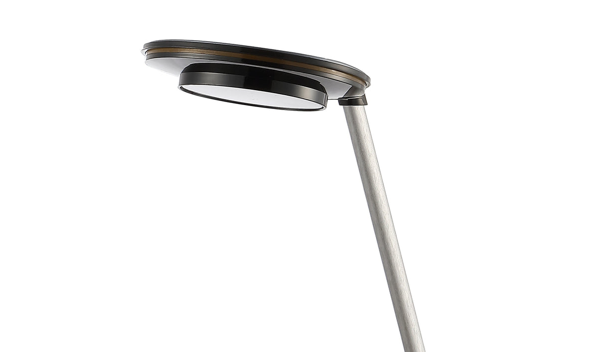 Dixon Aluminum Contemporary Minimalist Adjustable Dimmable USB Charging LED Task Lamp