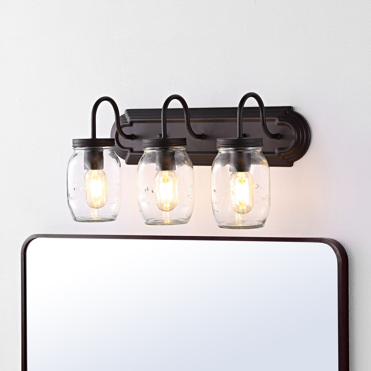 Gaines-3-Light-Farmhouse-Industrial-Iron-Mason-Jar-LED-Vanity-Bathroom-Vanity-Lights