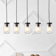 Gaines-5-Light-Farmhouse-Industrial-Iron-Mason-Jar-Linear-LED-Pendant-Pendants