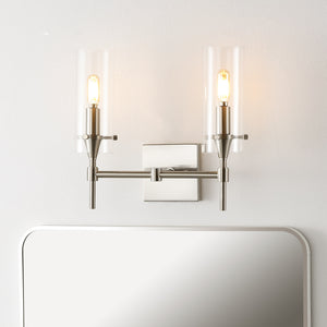 Cato-2-Light-Modern-Farmhouse-Iron/Glass-LED-Vanity-Bathroom-Vanity-Lights