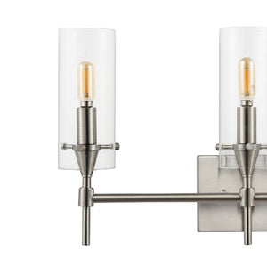 Cato 3-Light Modern Minimalist Iron/Glass LED Vanity