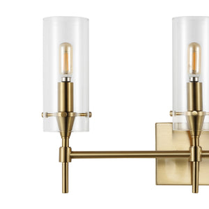 Cato 3-Light Modern Minimalist Iron/Glass LED Vanity