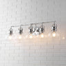 Shirley-5-Light-Metal/Seeded-Glass-Vanity-Light-Vanity-Lights