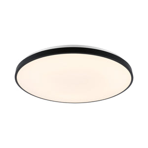 Astrid 1-Light Modern Minimalist Iron Circle Integrated LED Flush Mount
