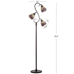 Walker Multi-Light LED Floor Lamp