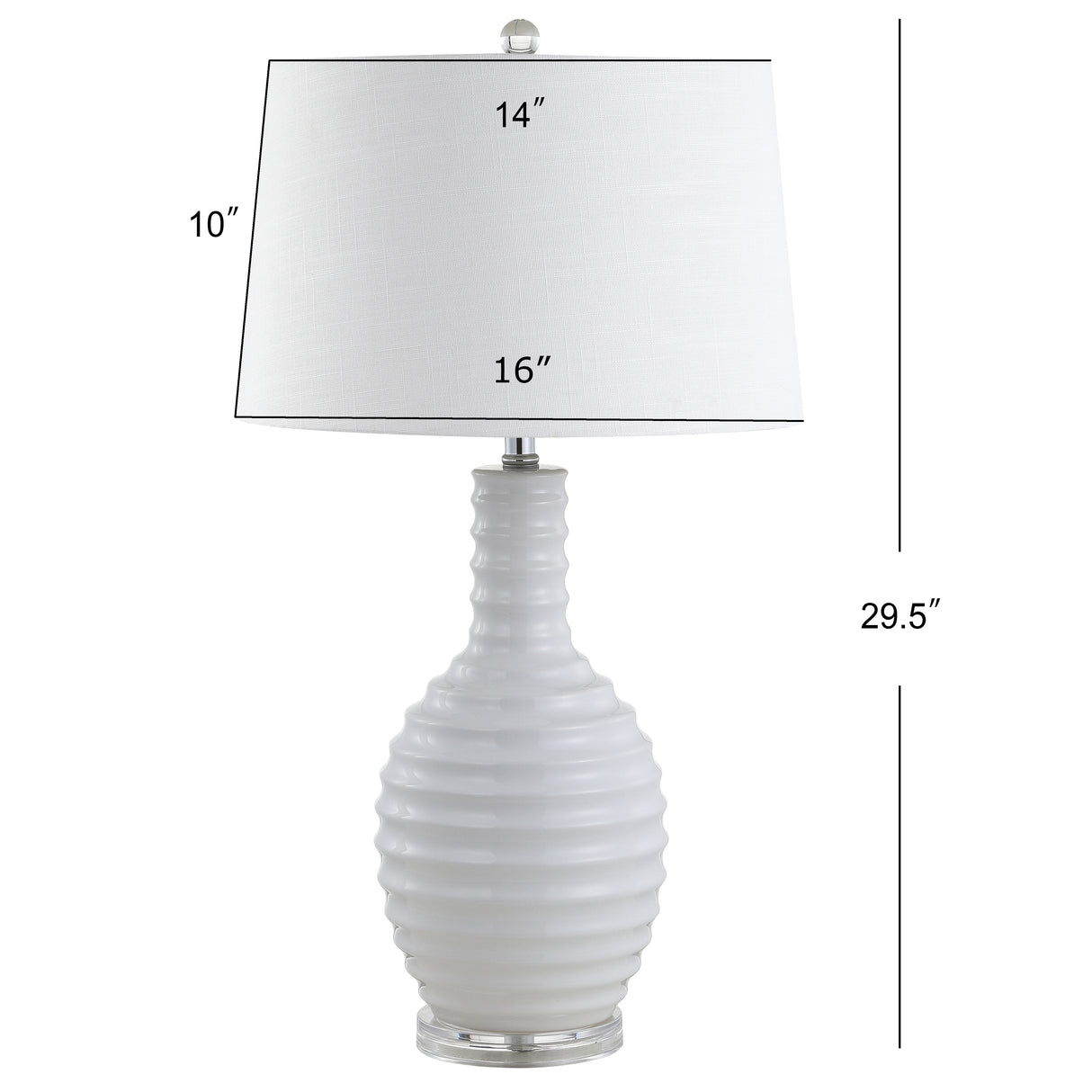 Dylan Ceramic LED Table Lamp