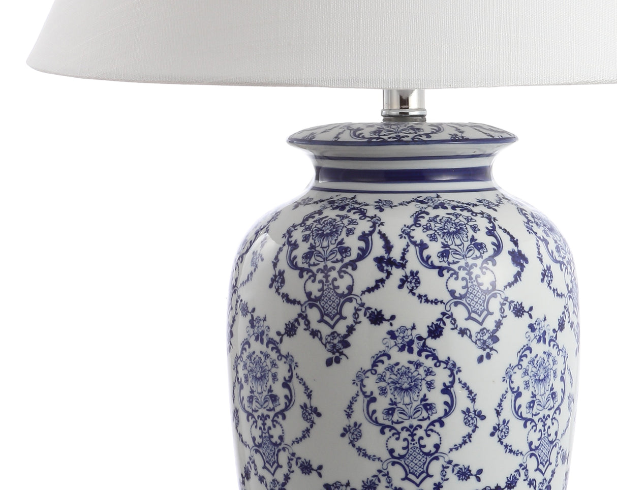 Juliana Chinoiserie Ceramic LED Table Lamp